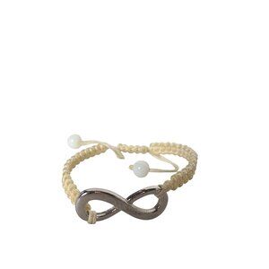Infinity Symbol Macrame Woven Bracelet Boho Chic